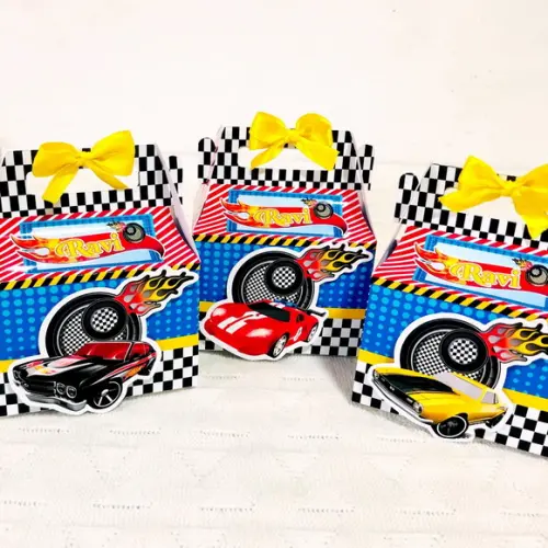 Caixinha Lancheirinha Hot Wheels