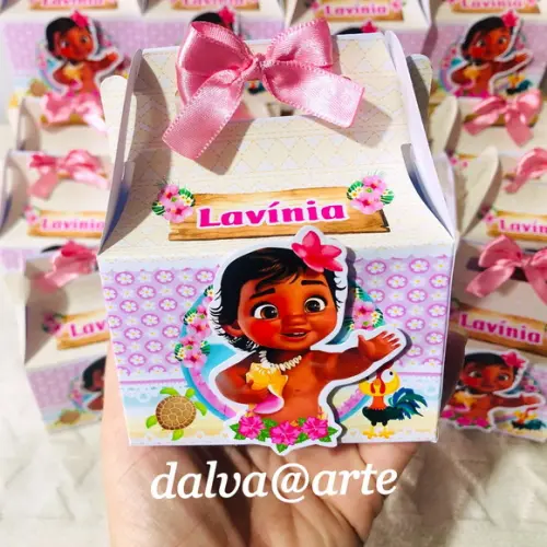 Caixinha Lancheirinha Moana Baby