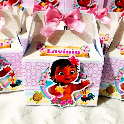 Caixinha Lancheirinha Moana Baby