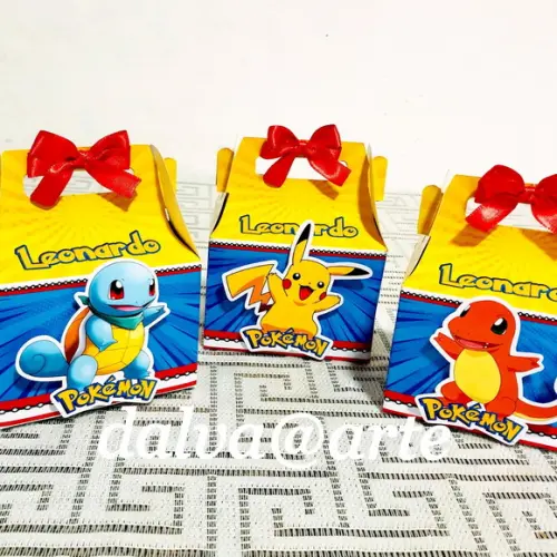 Caixinha Lancheirinha Pokémon