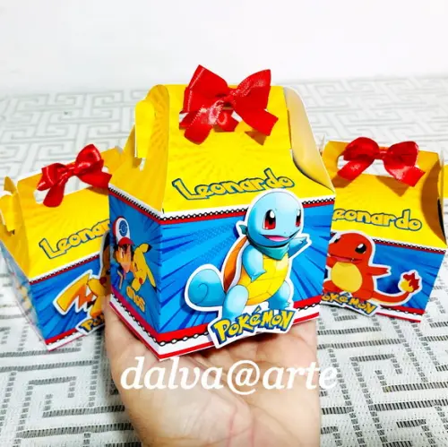 Caixinha Lancheirinha Pokémon