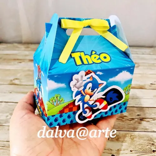 Caixinha Lancheirinha Sonic
