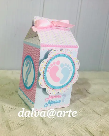Caixinha Milk Chá Revelação (pezinho)