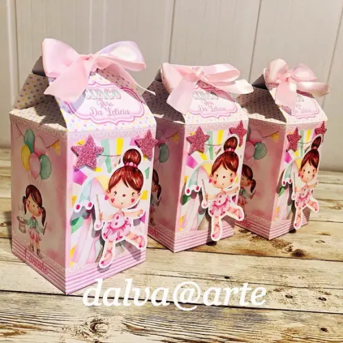 Caixinha Milk Circo Rosa