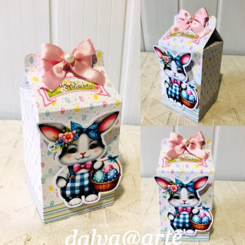 Caixinha Milk Coelhinho (páscoa)