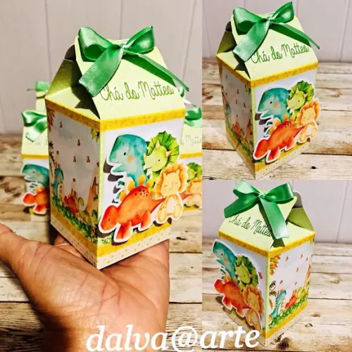 Caixinha Milk Dinossauros
