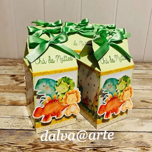 Caixinha Milk Dinossauros