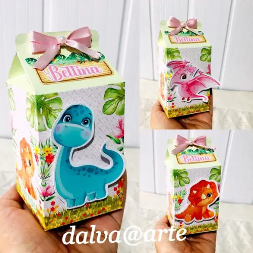 Caixinha Milk Dinossauros