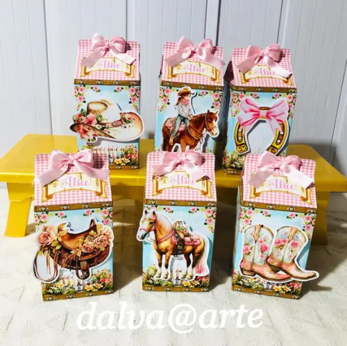 Caixinha Milk Fazendinha Boiadeira