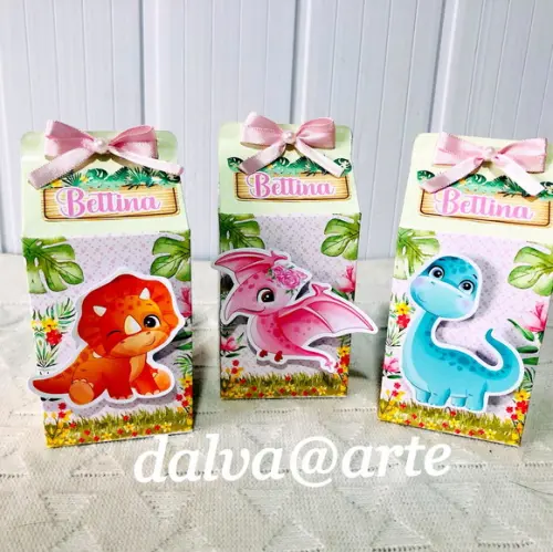 Caixinha Milk Dinossauros