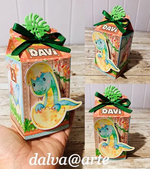 Caixinha Milk Dinossauros