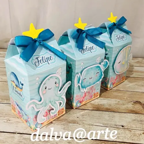 Caixinha Milk Fundo do Mar