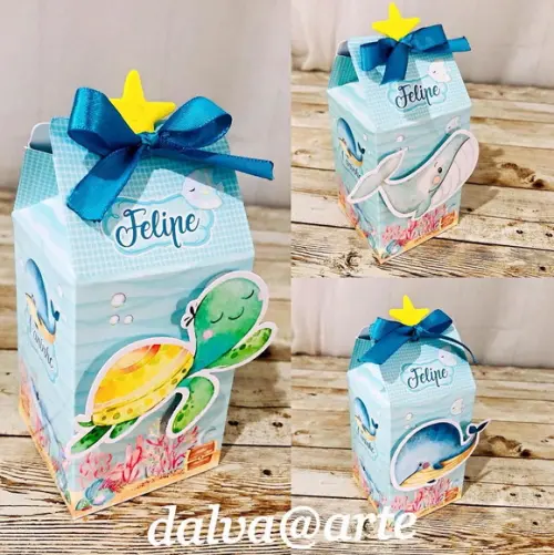 Caixinha Milk Fundo do Mar