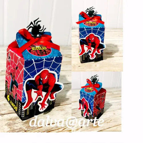 Caixinha Milk Homem Aranha