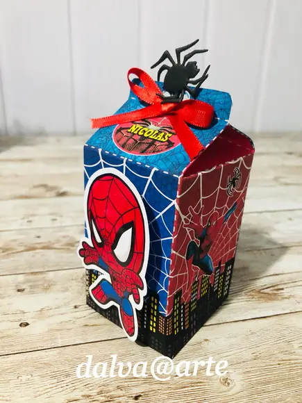 Caixinha Milk Homem Aranha