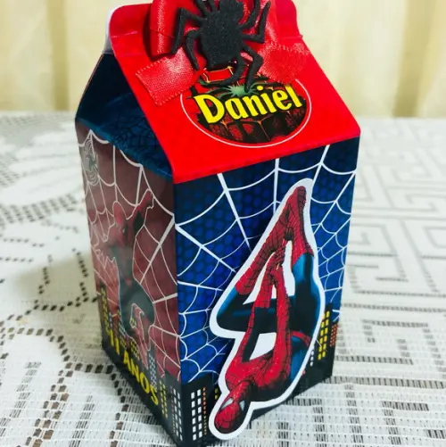 Caixinha Milk Homem Aranha