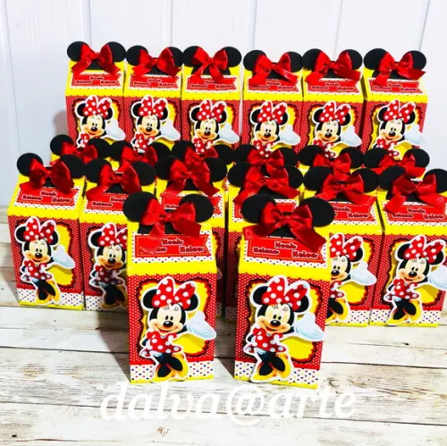 Caixinha Milk Minnie Vermelha