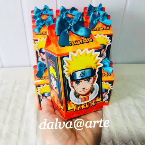 Caixinha Milk Naruto