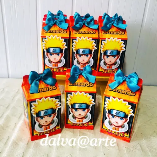 Caixinha Milk Naruto