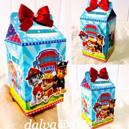 Caixinha Milk Patrulha Canina