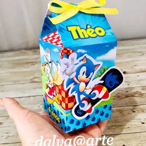 Caixinha Milk Sonic