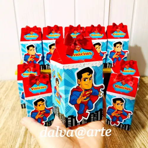 Caixinha Milk Super Homem
