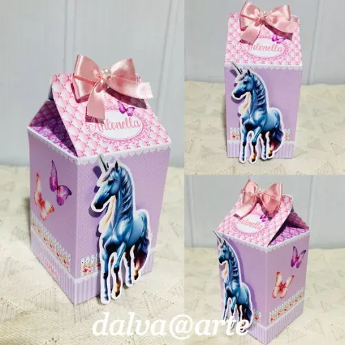 Caixinha Milk Unicórnio