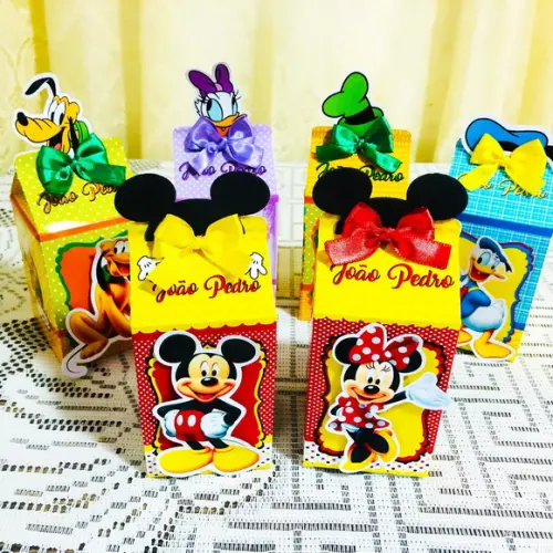 Caixinha Milk Turma do Mickey