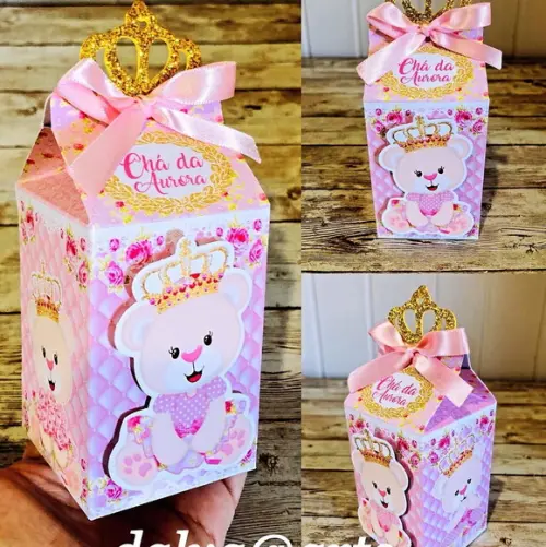 Caixinha Milk Ursinha Princesa