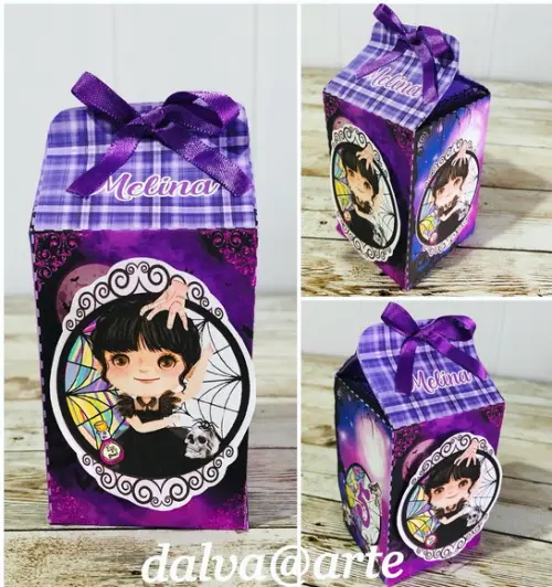 Caixinha Milk Wandinha Addams