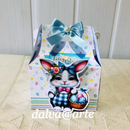 Caixinha Mini Lancheirinha Páscoa