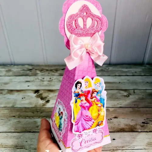 Caixinha Pirâmide Princesas