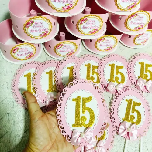 Centro de Mesa 15 Anos