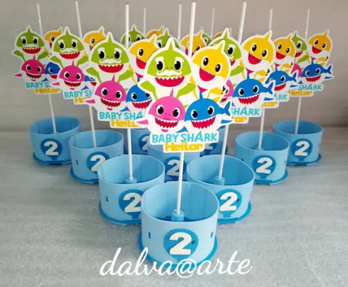 Centro de Mesa Baby Shark