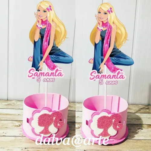 Centro de Mesa Barbie