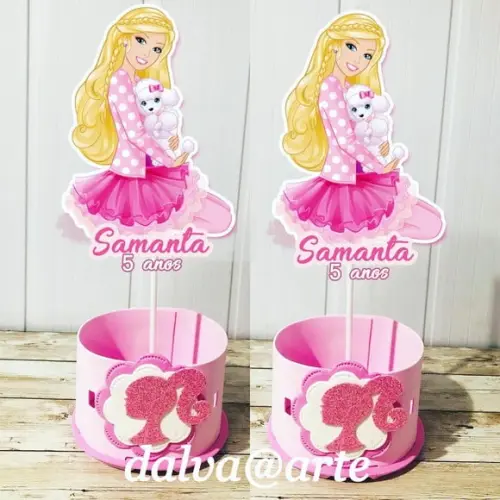 Centro de Mesa Barbie