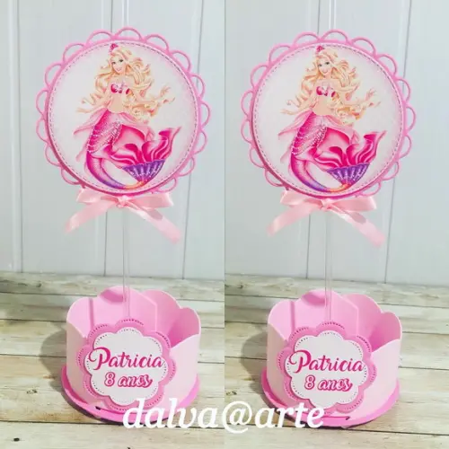 Centro de Mesa Barbie