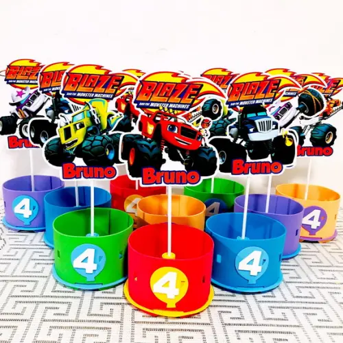 Centro de Mesa Blaze Monster