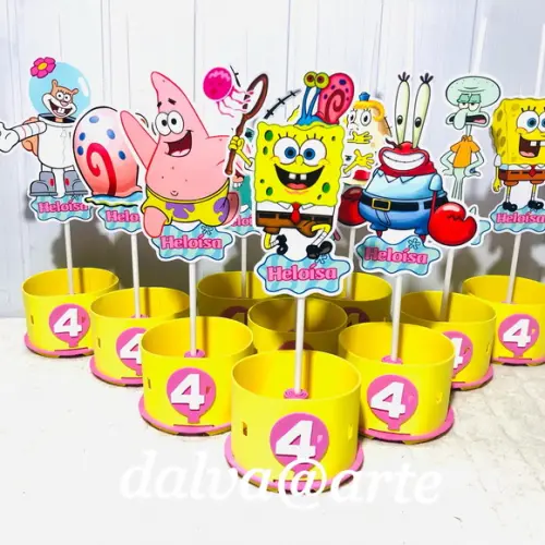 Centro de Mesa Bob Esponja