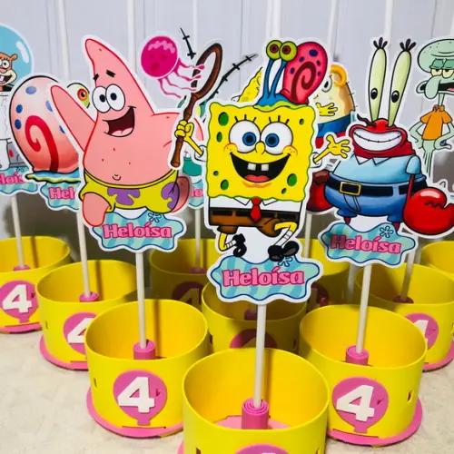 Centro de Mesa Bob Esponja