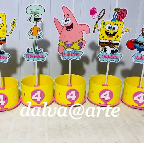 Centro de Mesa Bob Esponja