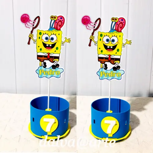Centro de Mesa Bob Esponja