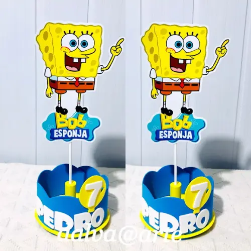 Centro de Mesa Bob Esponja