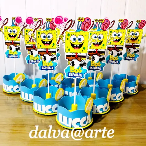 Centro de Mesa Bob Esponja