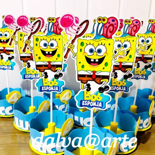 Centro de Mesa Bob Esponja