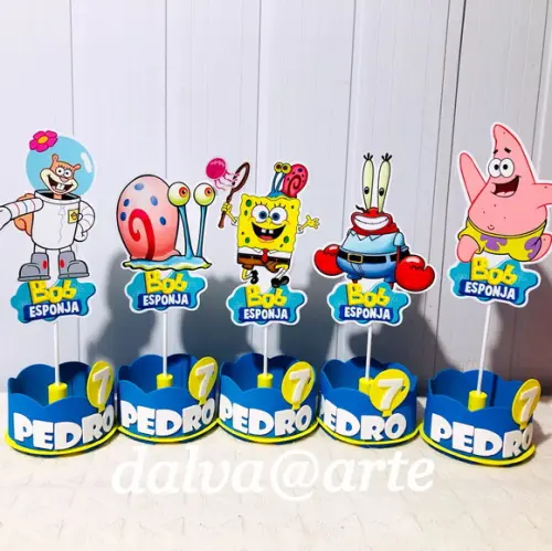 Centro de Mesa Bob Esponja