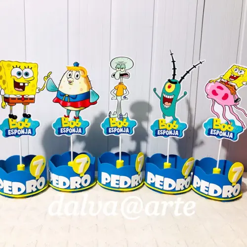 Centro de Mesa Bob Esponja