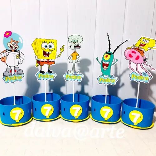 Centro de Mesa Bob Esponja