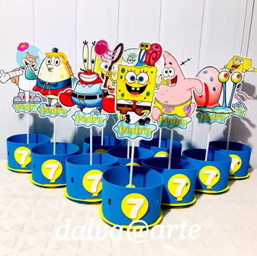 Centro de Mesa Bob Esponja