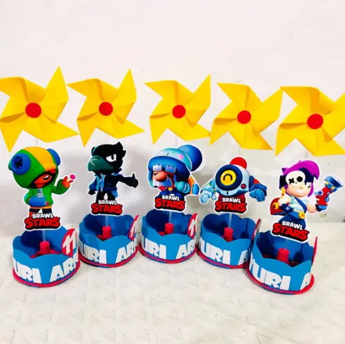 Centro de Mesa Brawl Stars